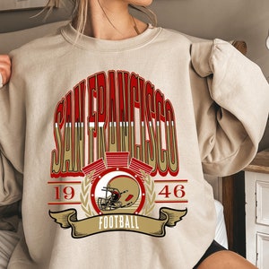 San Francisco Football Sweatshirt, Vintage San Francisco Rundhalsausschnitt, Retro San Francisco Sweatshirt, San Francisco Kleinkind Rundhalsausschnitt