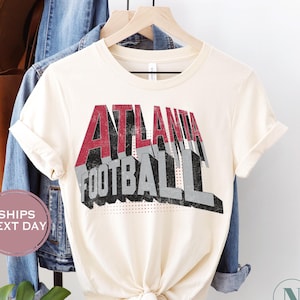 Retro Atlanta Football Shirt, Vintage Atlanta Football Shirt, Atlanta Football Women Shirt, Atlanta Football Toddler Shirt