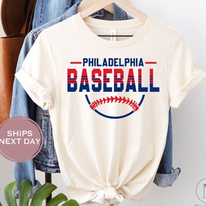 Philadelphia Baseball Shirt, Retro Philadelphia Baseball, Throwback Philadelphia T-shirt, Philadelphia Shirt, Philadelphia, Baseball Mom Tee