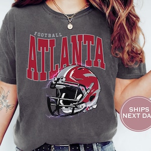 Retro Atlanta Football Shirt, Vintage Atlanta Football Shirt, Atlanta Football Women Shirt, Trendy Atlanta Football Shirt, Game Shirt