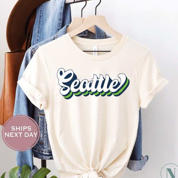 Retro Seattle Football Shirt, Vintage Seattle Football Shirt, Seattle Football Women Shirt, Seattle Football Toddler Shirt