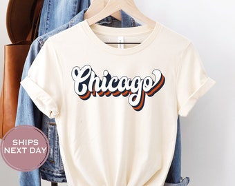 Retro-Chicago-Fußball-Shirt, Vintage-Chicago-Fußball-Shirt, Chicago-Fußball-Frauen-Shirt, Chicago-Fußball-Kleinkind-Shirt