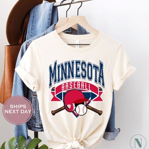 Minnesota Baseball Shirt, Retro Minnesota Baseball, Throwback Minnesota T-shirt, Minnesota Shirt, Minnesota, Baseball Mom Tee