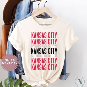 Camiseta de fútbol retro de Kansas City, camiseta de fútbol vintage de Kansas City, camiseta de mujer de fútbol de Kansas City, camiseta de fútbol para niños pequeños de Kansas City