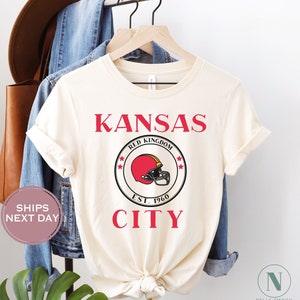 Camiseta de fútbol retro de Kansas City, camiseta de fútbol vintage de Kansas City, camiseta de mujer de fútbol de Kansas City, camiseta de niño de fútbol de Kansas City