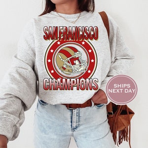 San Francisco Football Sweatshirt, Vintage San Francisco Rundhalsausschnitt, Retro San Francisco Sweatshirt, San Francisco Kleinkind Rundhalsausschnitt