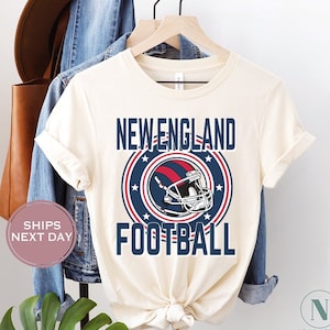 New England Football Shirt, Vintage New England Football Shirt, Retro New England Football Women Shirt, New England Boston Football Shirt