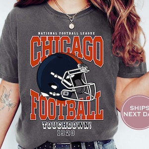 Retro Chicago Football Shirt, Vintage Chicago Football Shirt, Chicago Football Shirt, Trendy Chicago Football Shirt, Game Shirt
