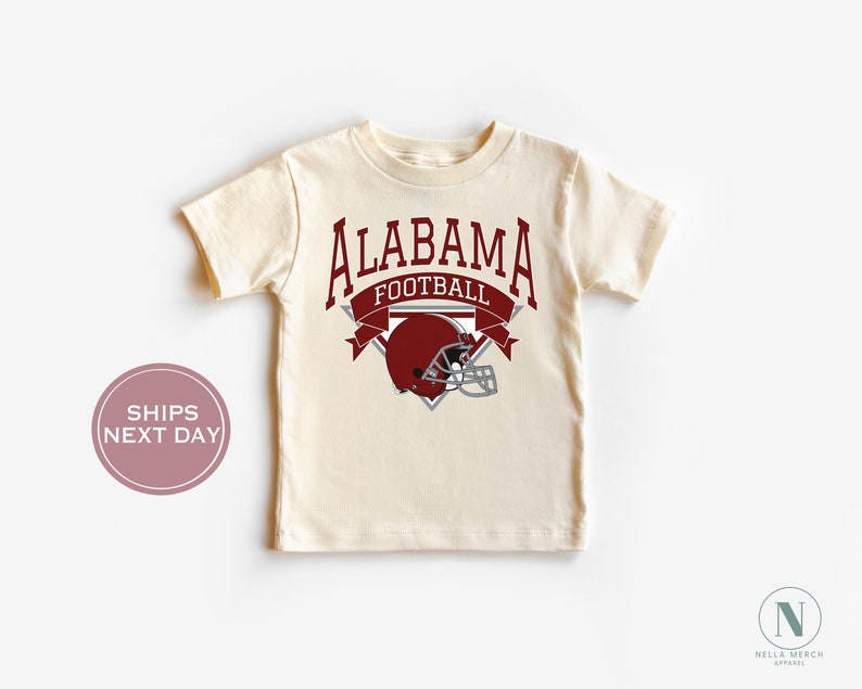 Retro Alabama Football Shirt Vintage Alabama Football Shirt Etsy