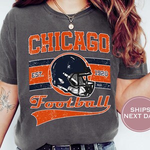 Retro Chicago Football Shirt, Vintage Chicago Football Shirt, Chicago Football Shirt, Trendy Chicago Football Shirt, Game Shirt