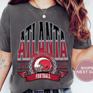 Retro Atlanta Football Shirt, Vintage Atlanta Football Shirt, Atlanta Football Women Shirt, Trendy Atlanta Football Shirt, Game Shirt