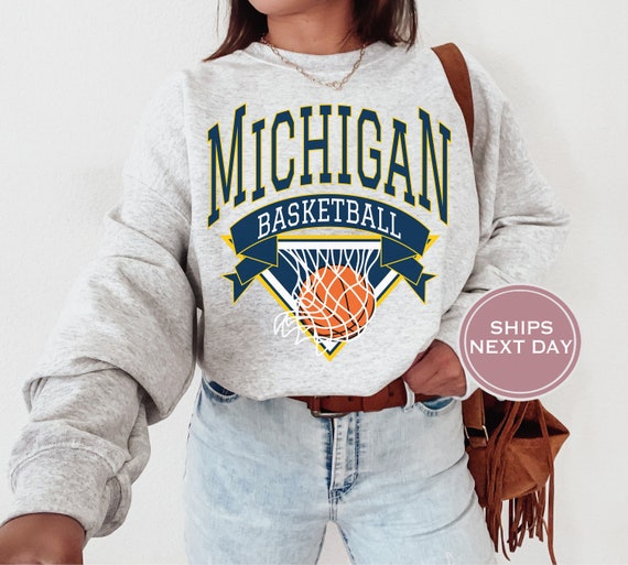 Michigan basketball sweatshirt hot sale