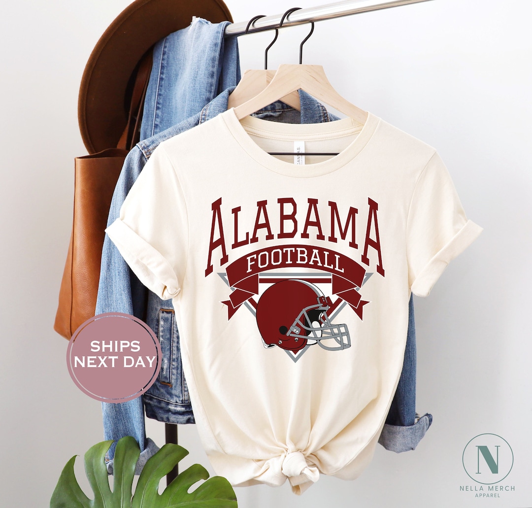 Retro Alabama Football Shirt, Vintage Alabama Football Shirt, Alabama