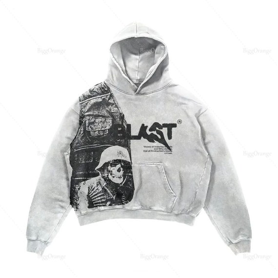 Printed Hoodie