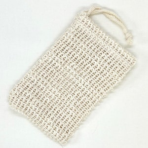 Agave Soap bag, agave fiber, natural, stocking stuffer