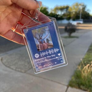 Personalized Spotify Keycahin