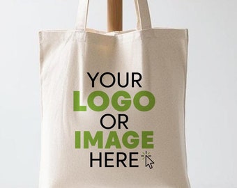 Custom Logo Cotton Tote Bag: Eco-Friendly Promotional Canvas Bag