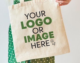 Custom Logo Tote Bags: Bulk Cotton Canvas Promotional Bags