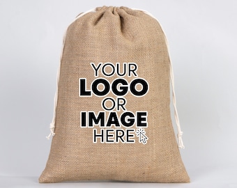 Burlap Sacks, Tote Bags 30x40cm - Coffee Bag - Packing Bag - Burlap Bag With Drawstring - 100% Natural Jute Bags - Jute Drawstring Gift Bags