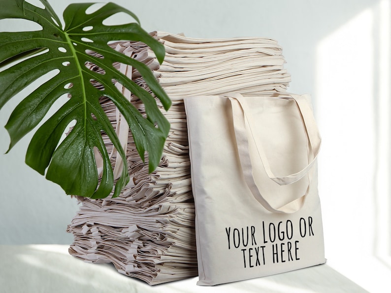 Personalized Canvas Tote Bags With Logo – Reusable Cotton Promotional ...