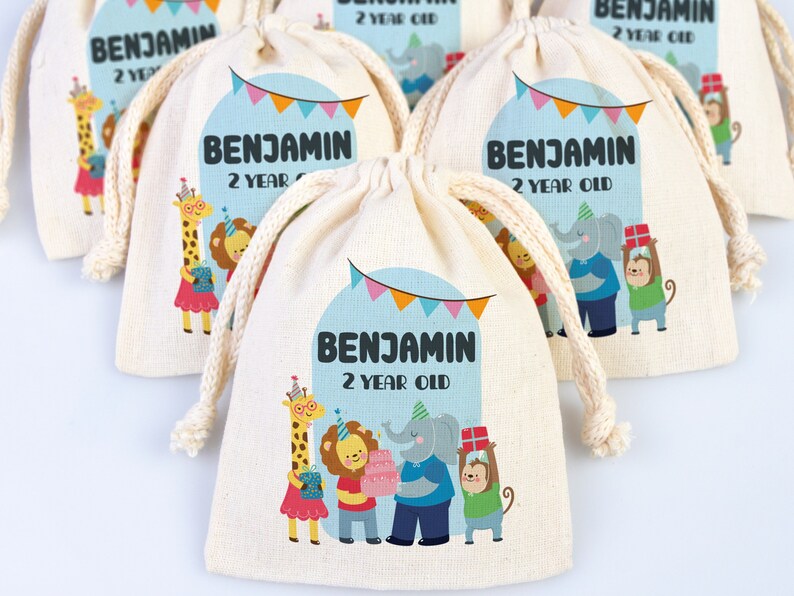 Happy Birthday Gİft Bags Party Bags for First Birthday Etsy