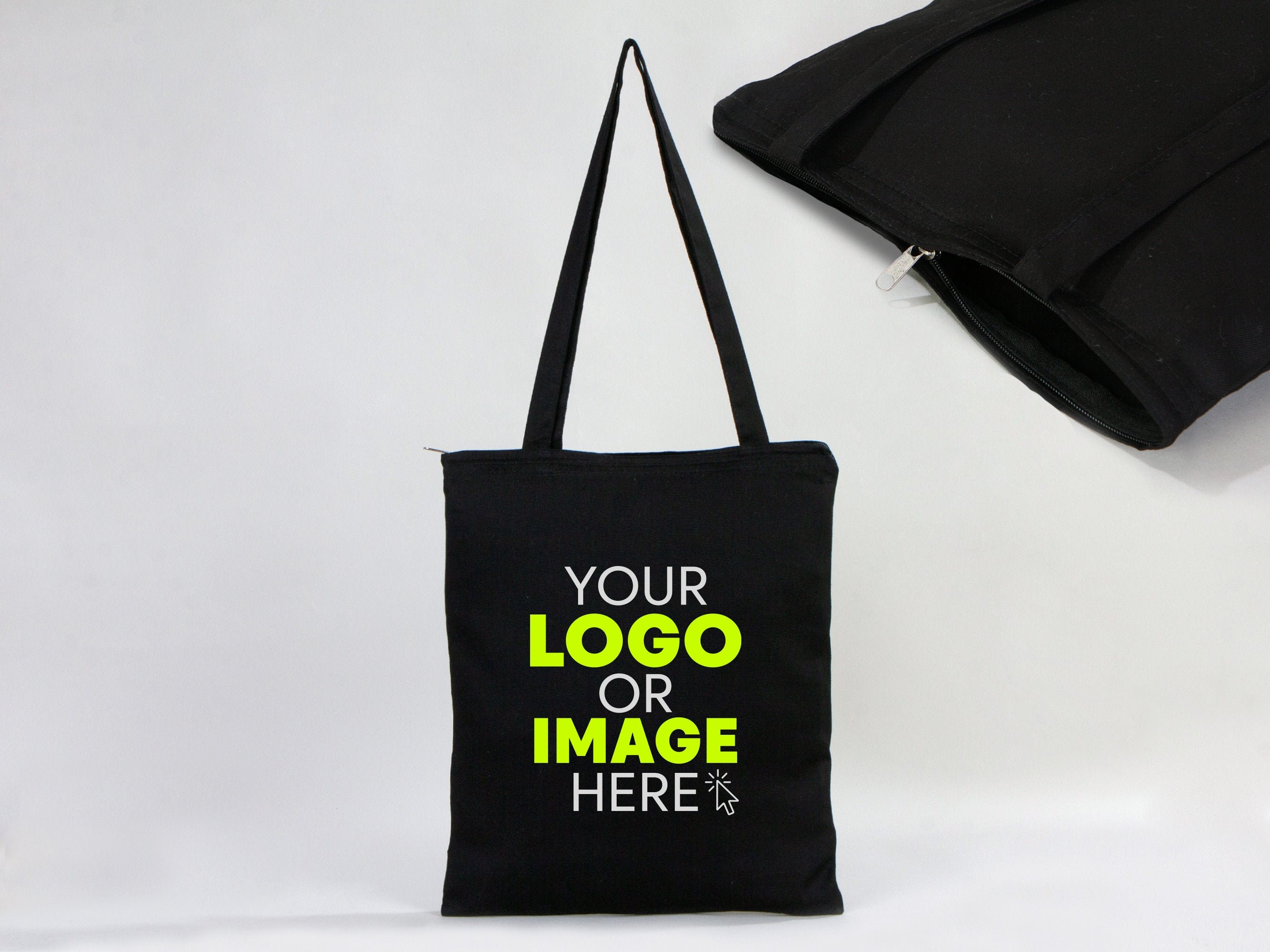 バッグ ASSEMBLE LOGO CANVAS TOTE BAG / BLACK Canvas-New-York-Logo-