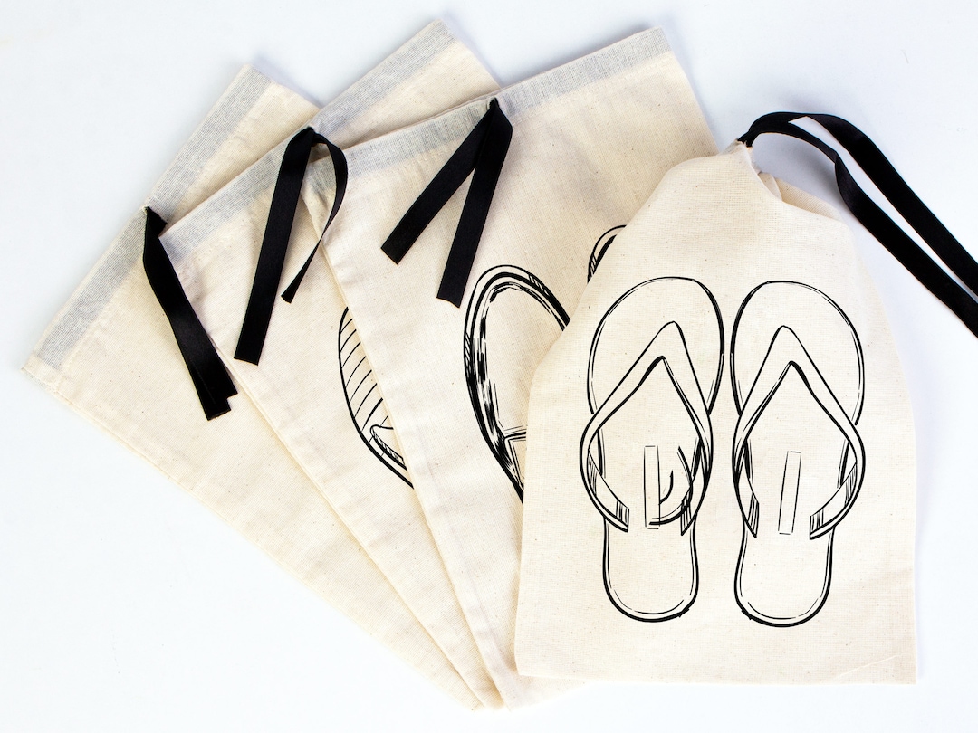 Personalized Shoe Bags, Travel Shoe Bag, Custom Pouch Shoe Bag