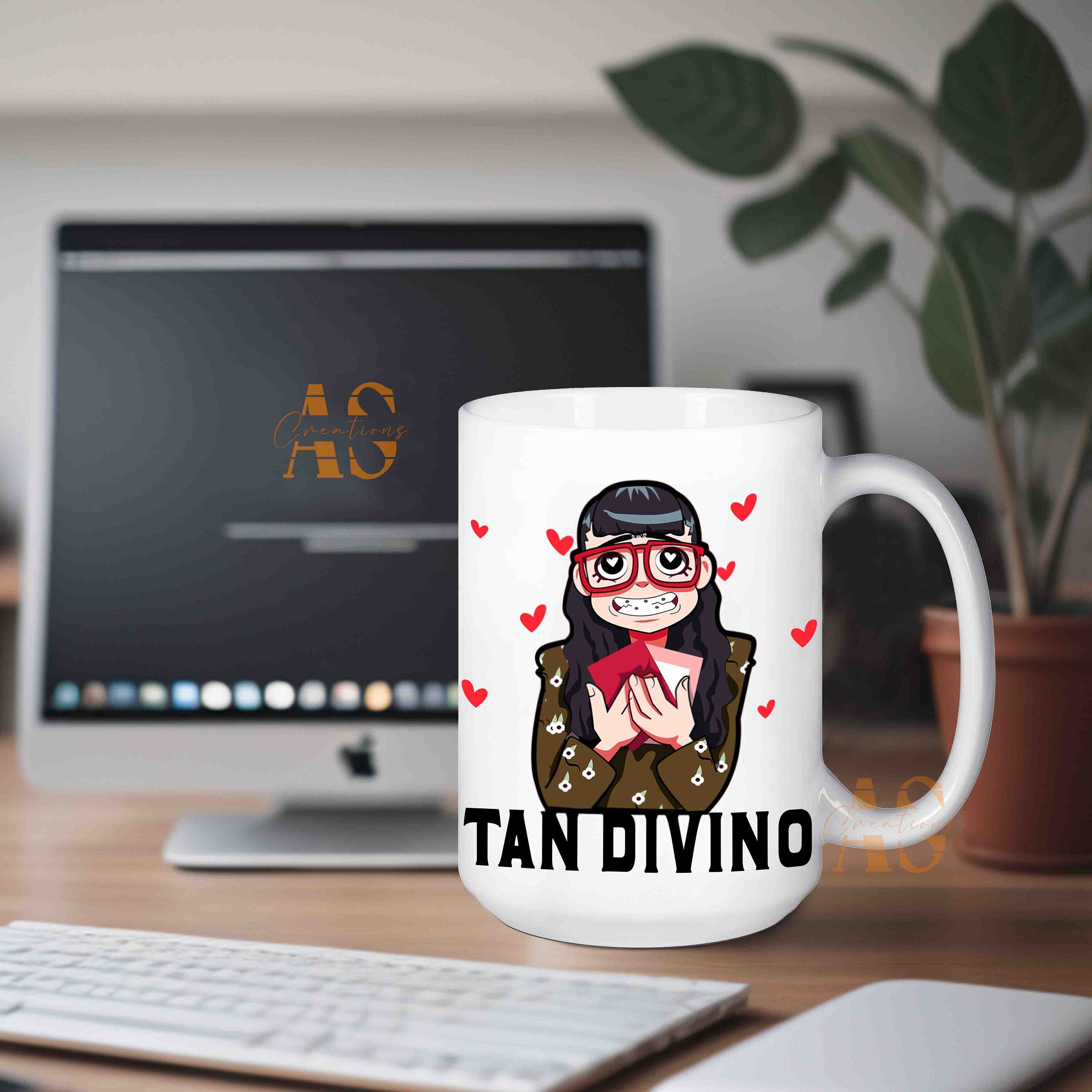 Tan Divino, Betty La Fea Mug, Colombia, Cartoon 15 Oz Mug, Yo Soy Betty