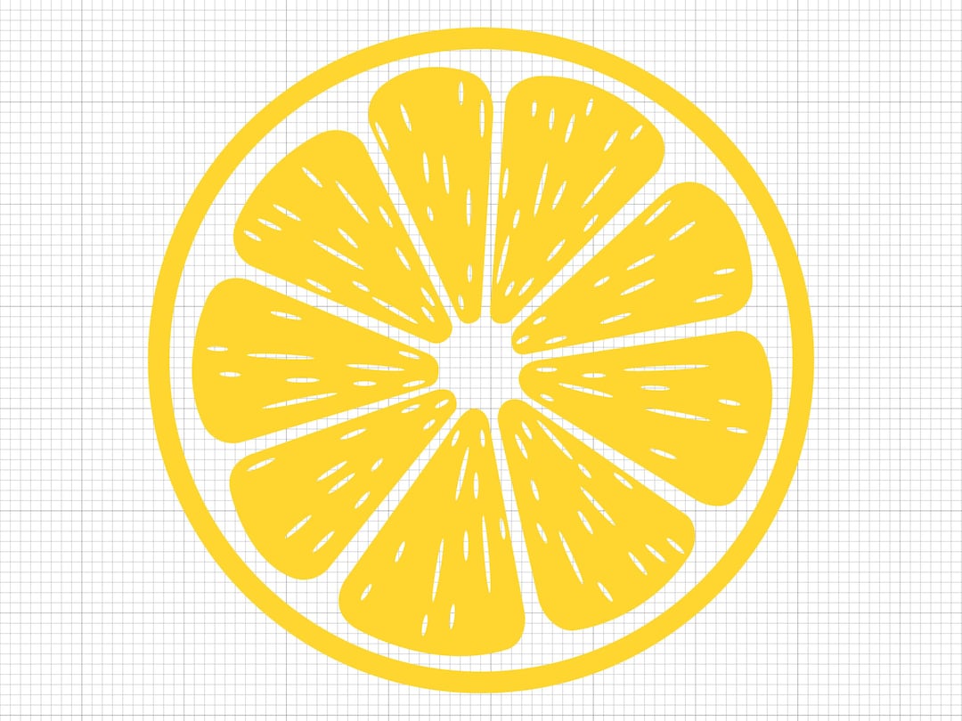 Lemon Slice Svg Png Pdf Ai Dxf File Download - Etsy, image size:1080x810