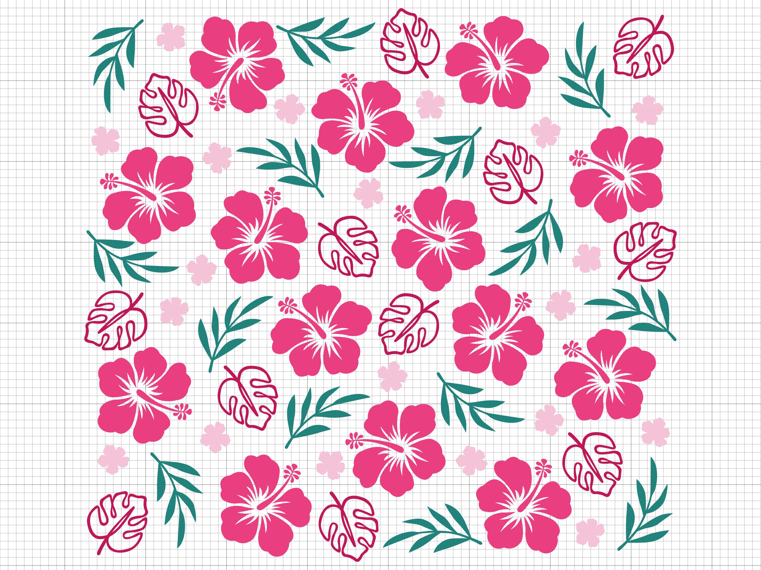 Hibiscus Svg Png Pdf Ai Dxf File Download - Etsy