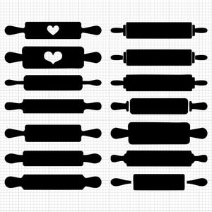 Rolling pin Svg Png Pdf Ai Dxf File Download