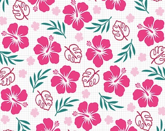 Hibiskus-Svg Png Pdf Ai Dxf Datei-Download