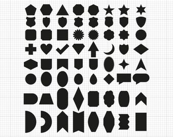 Basic Shapes Svg Png Pdf Ai Dxf File Download