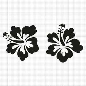 Hibiscus Svg Png Pdf Ai Dxf File Download - Etsy