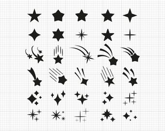 Stars Svg Png Pdf Ai Dxf File Download