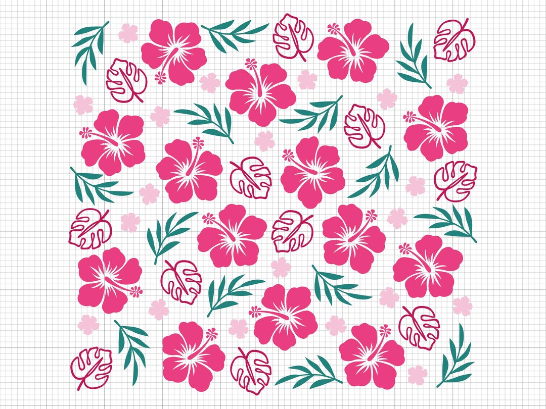Hibiscus Svg Png Pdf Ai Dxf File Download - Etsy