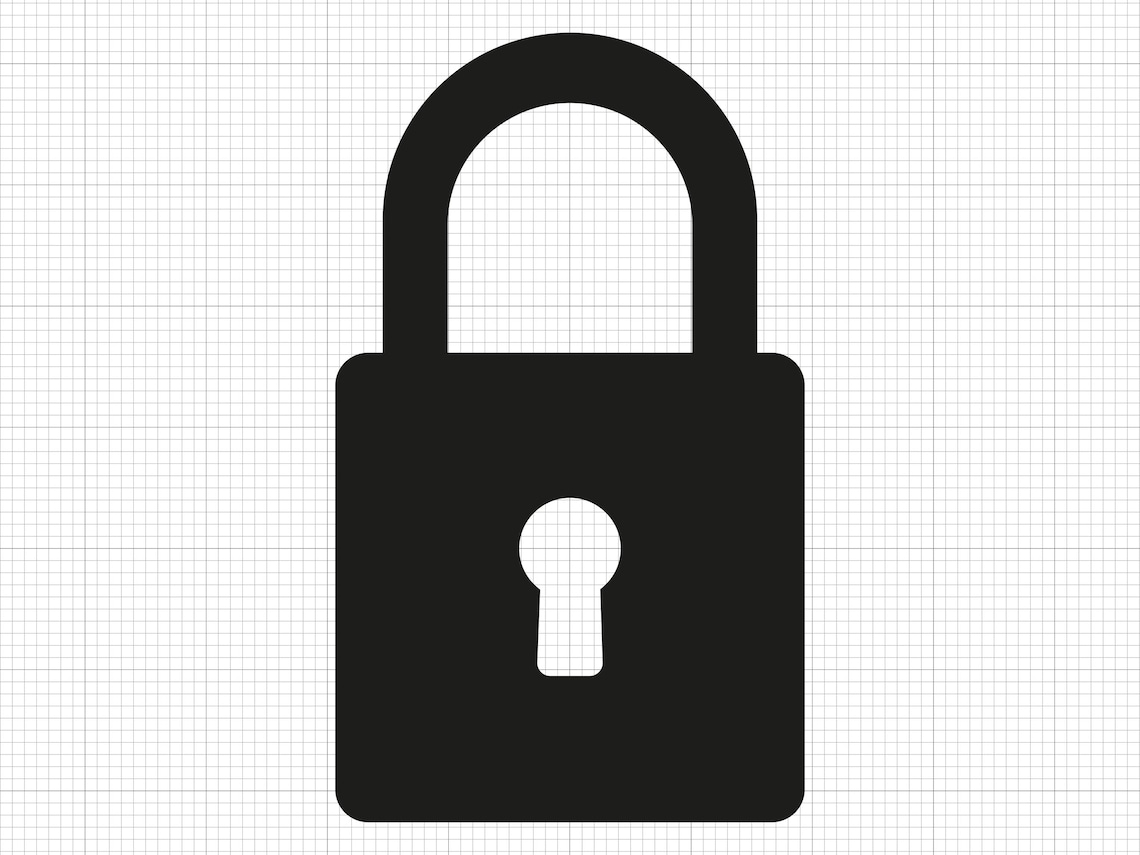 Screw Lock Icon Lock Svg Png Pdf Ai Dxf File Download - Etsy