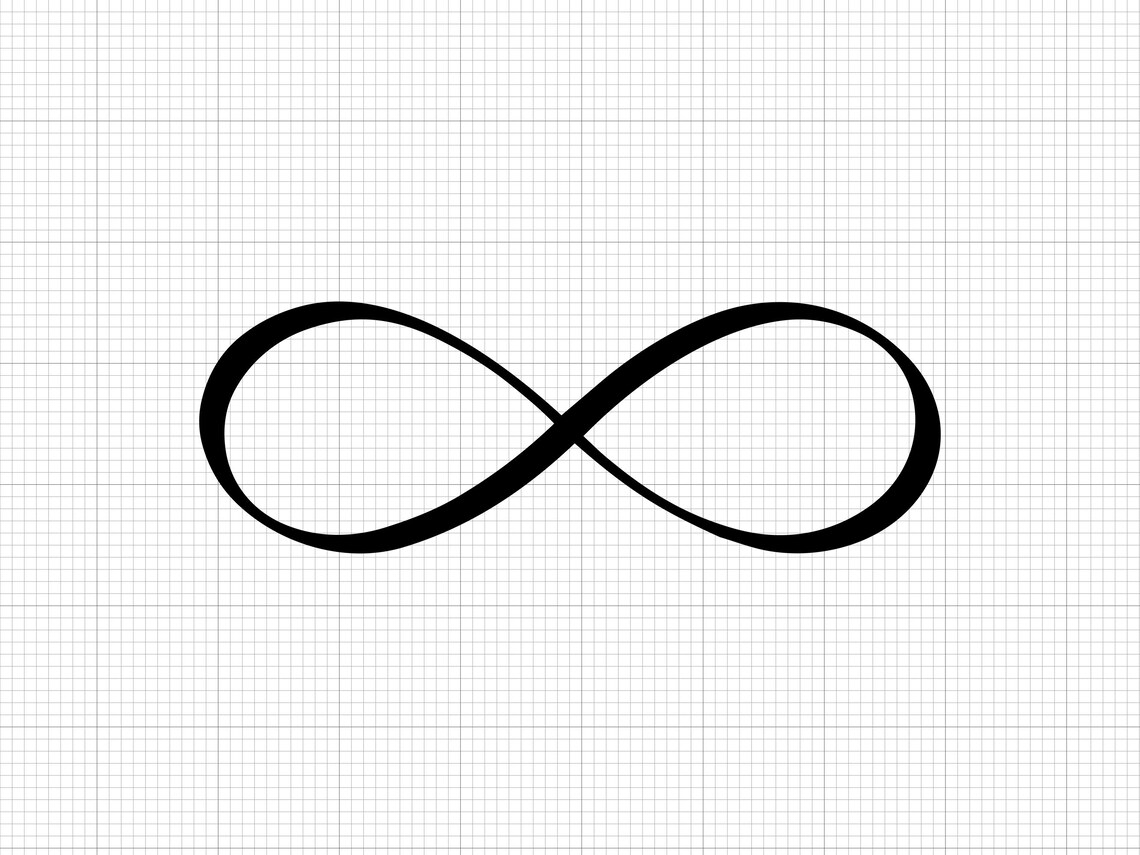 Infinit Dxf Infinity Svg Png Pdf Ai Dxf File Download - Etsy