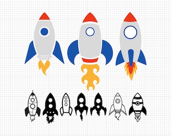 Rocket Svg Png Pdf Ai Dxf File Download