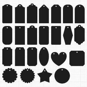 Gift Tag Svg Png Pdf Ai Dxf File Download