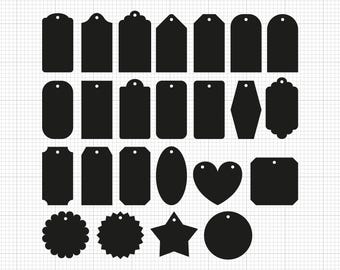 Gift Tag Svg Png Pdf Ai Dxf File Download