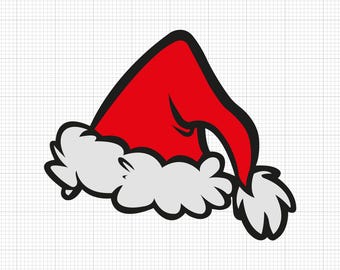 Santa Hat Svg Png Pdf Ai Dxf File Download