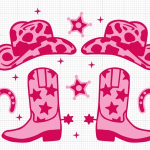 Cowgirl Svg Png Pdf Ai Dxf File Download