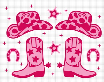 Cowgirl Svg Png Pdf Ai Dxf File Download