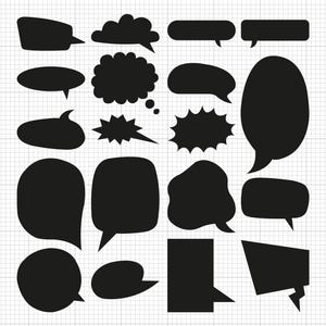 Speech Bubble Svg Png Pdf Ai Dxf File Download