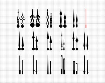 Clock Hands Svg Png Pdf Ai Dxf File Download