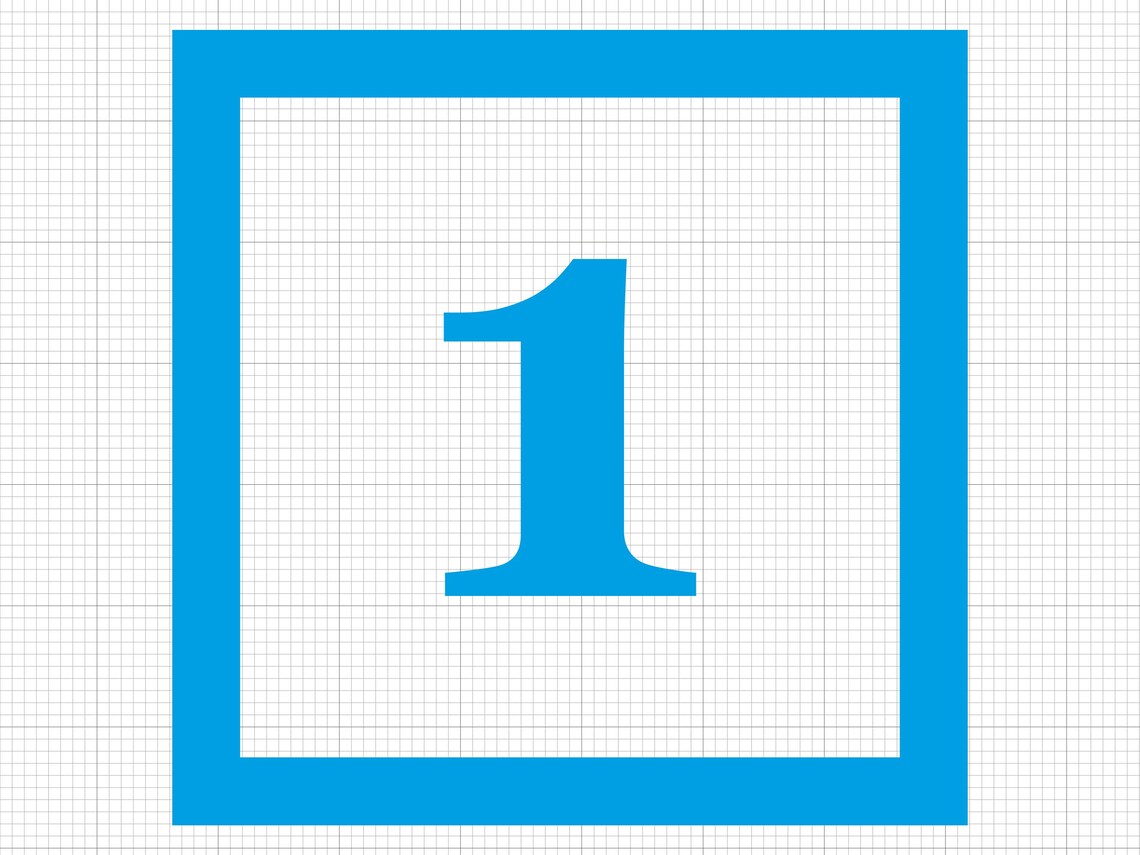 Svg Alpha Block Alphabet Blocks Svg Png Pdf Ai Dxf File Download - Etsy