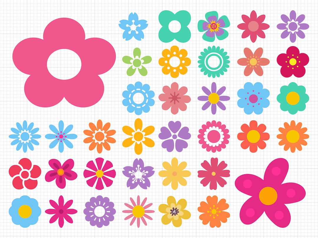 Daisy Svg Png Pdf Ai Dxf File Download - Etsy