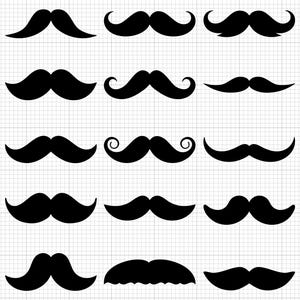 Mustache Svg Png Pdf Ai Dxf File Download