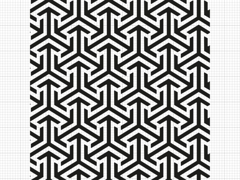 Geometric Pattern Svg Png Pdf Ai Dxf File Download - Etsy